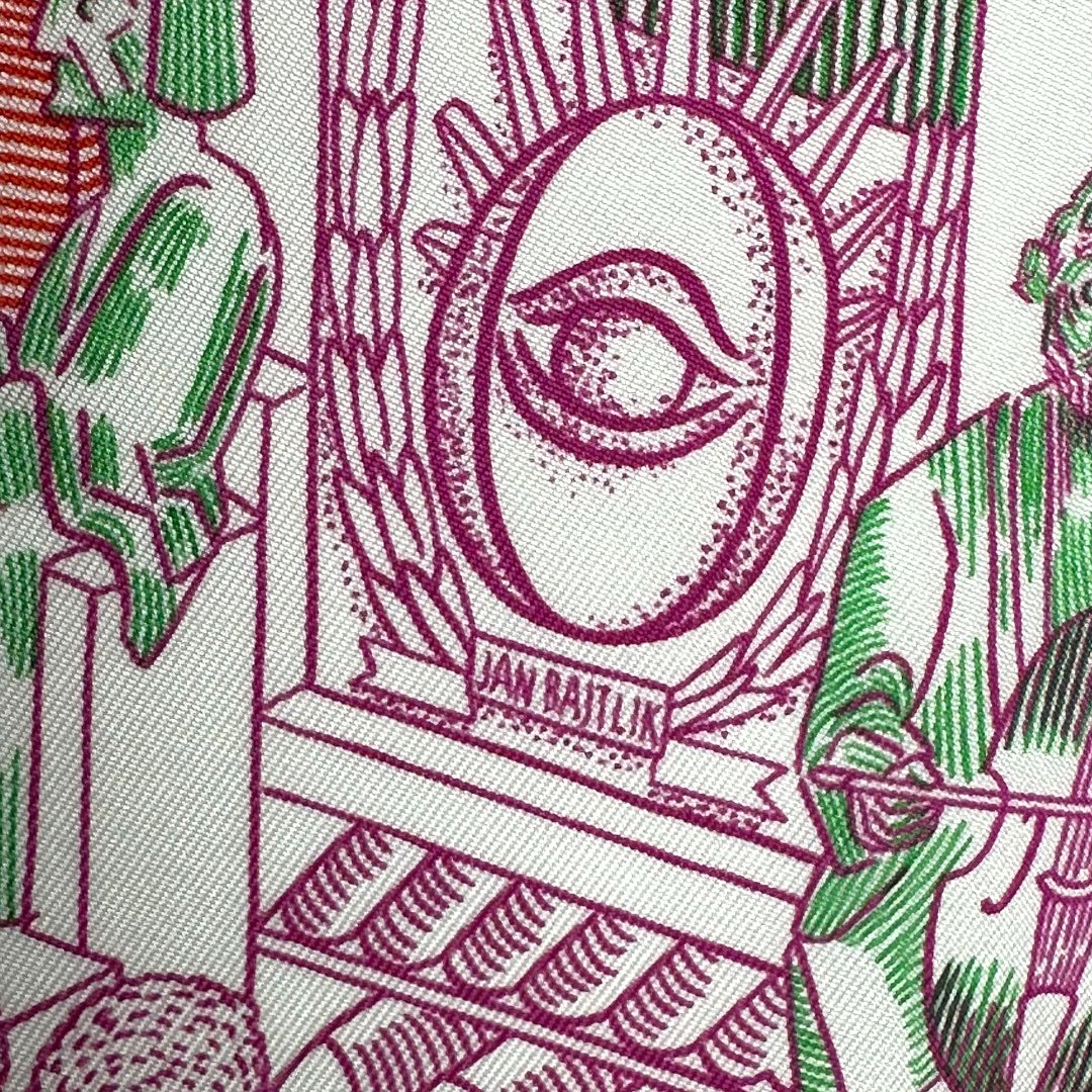 Animapolis - FOULARD HERMES 90 cm - Carré Society