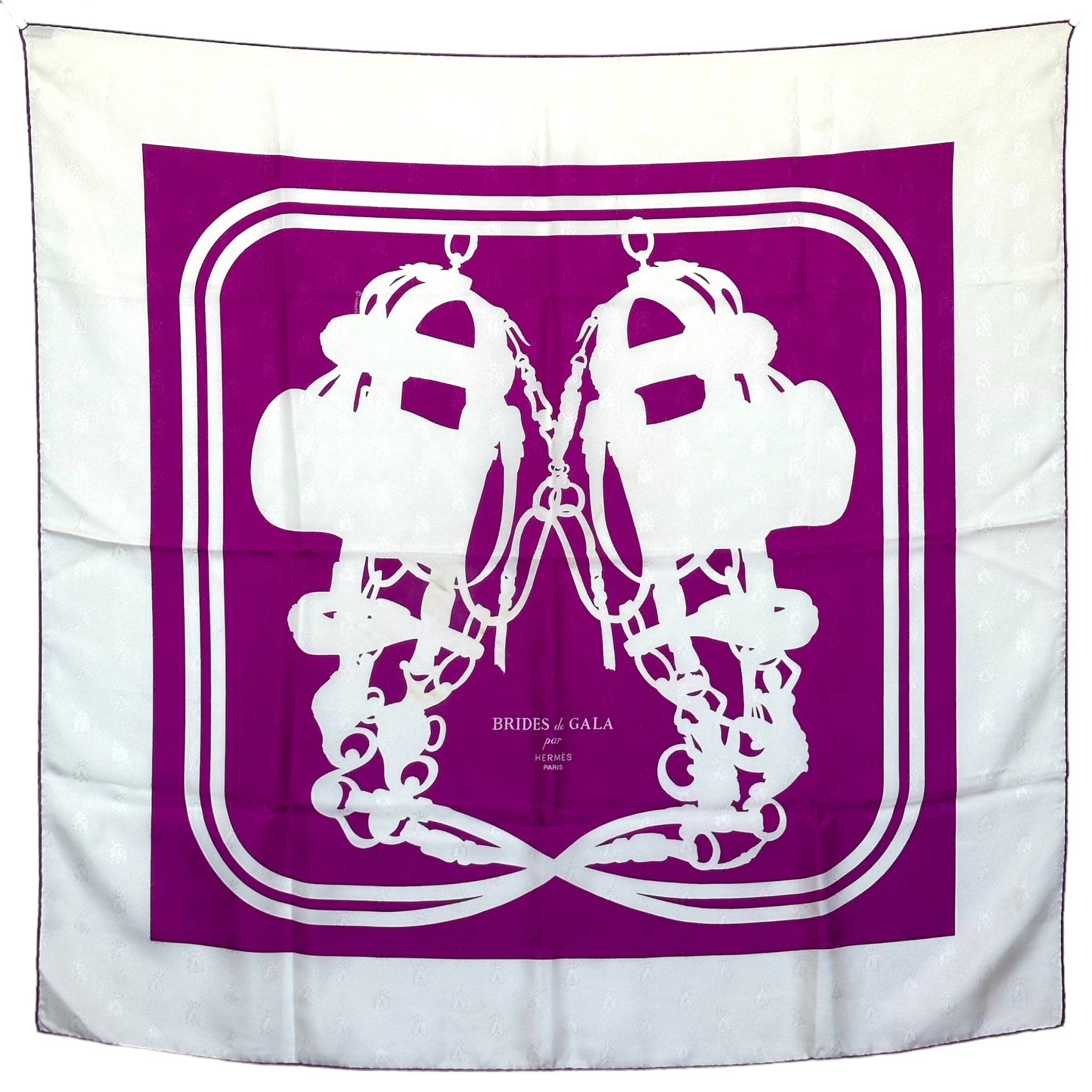 Brides de gala Tatouage - FOULARD HERMES 90CM - Carré Society