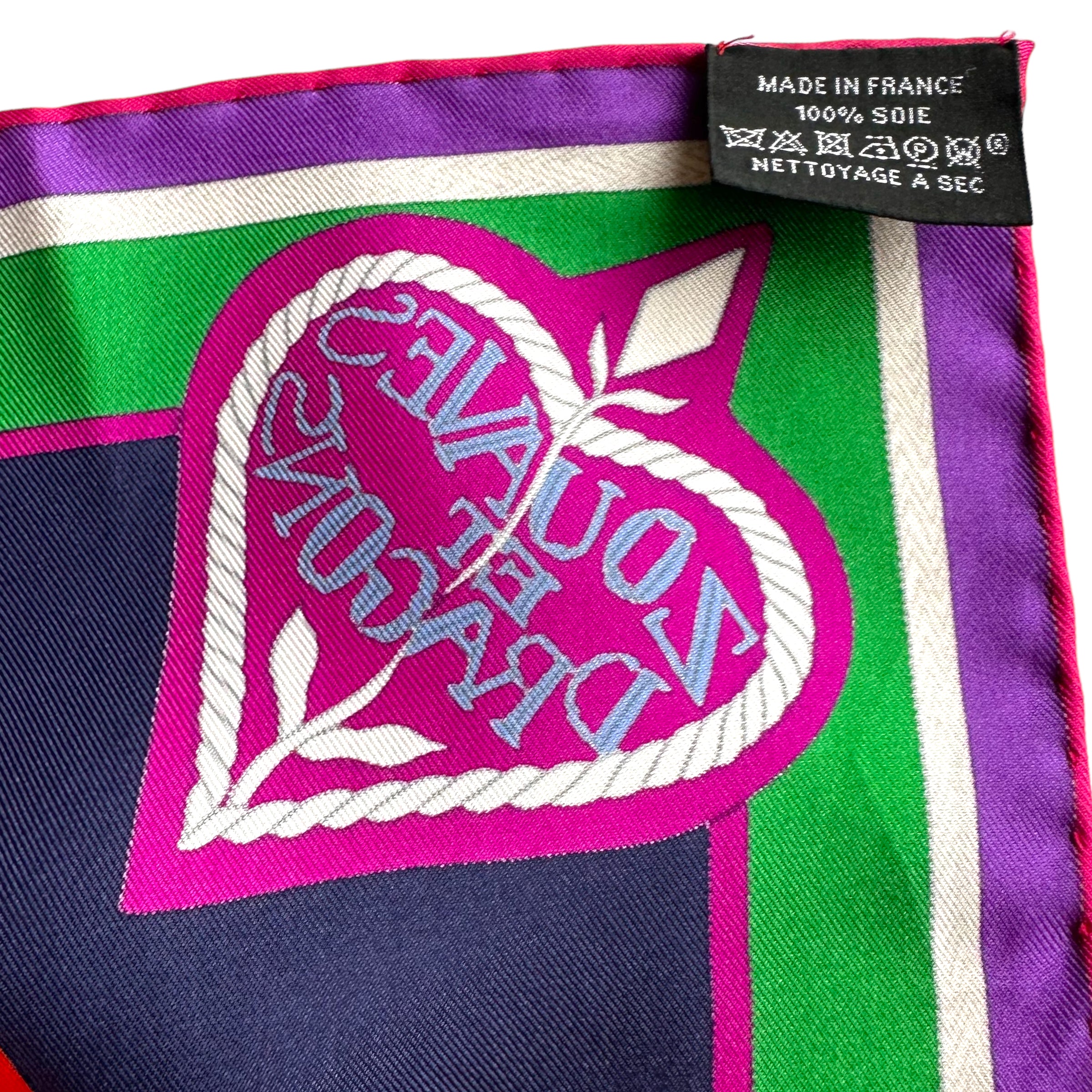 Zouaves and Dragons - Hermès Scarf 90 cm