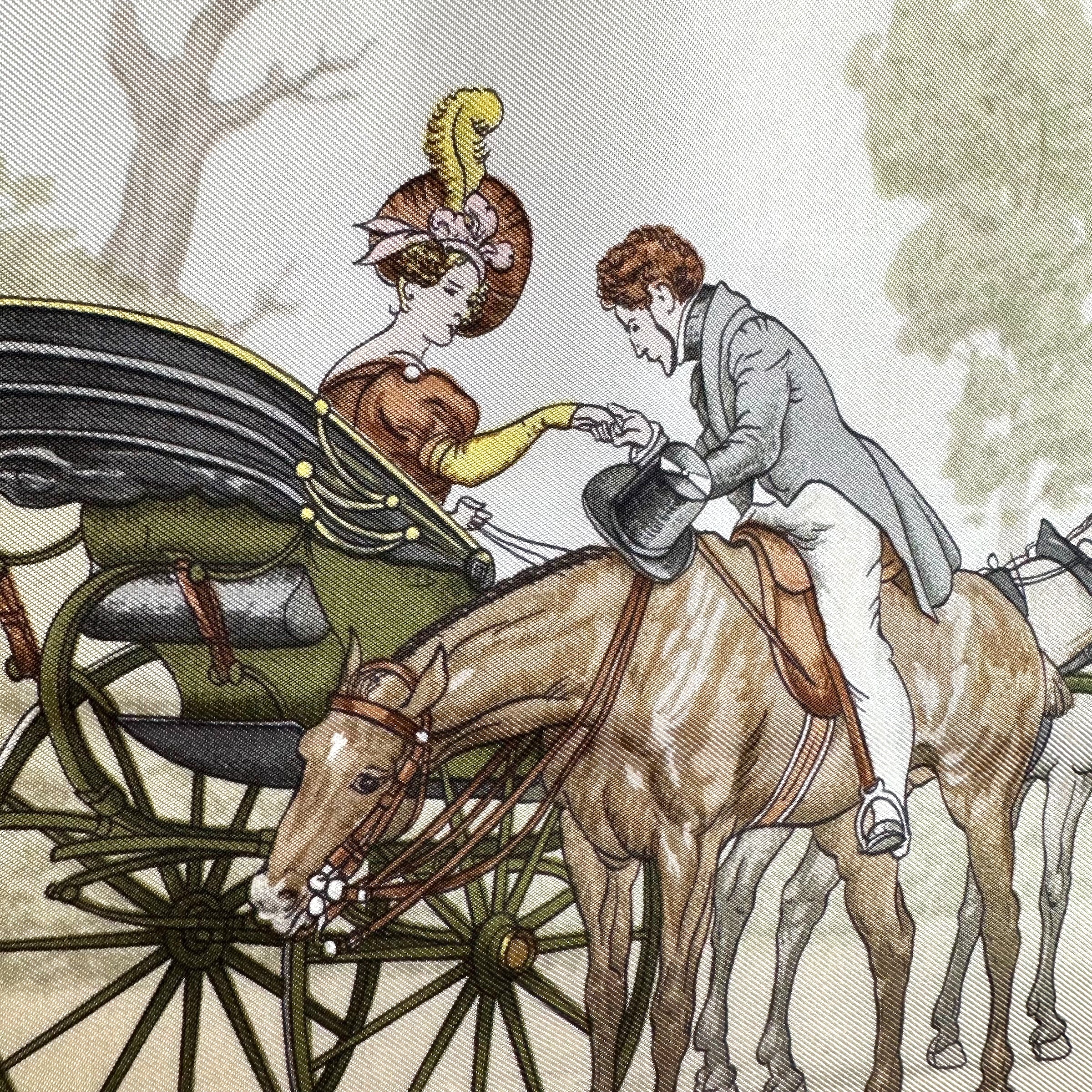 The Longchamp Promenade - HERMES SCARF 90 CM