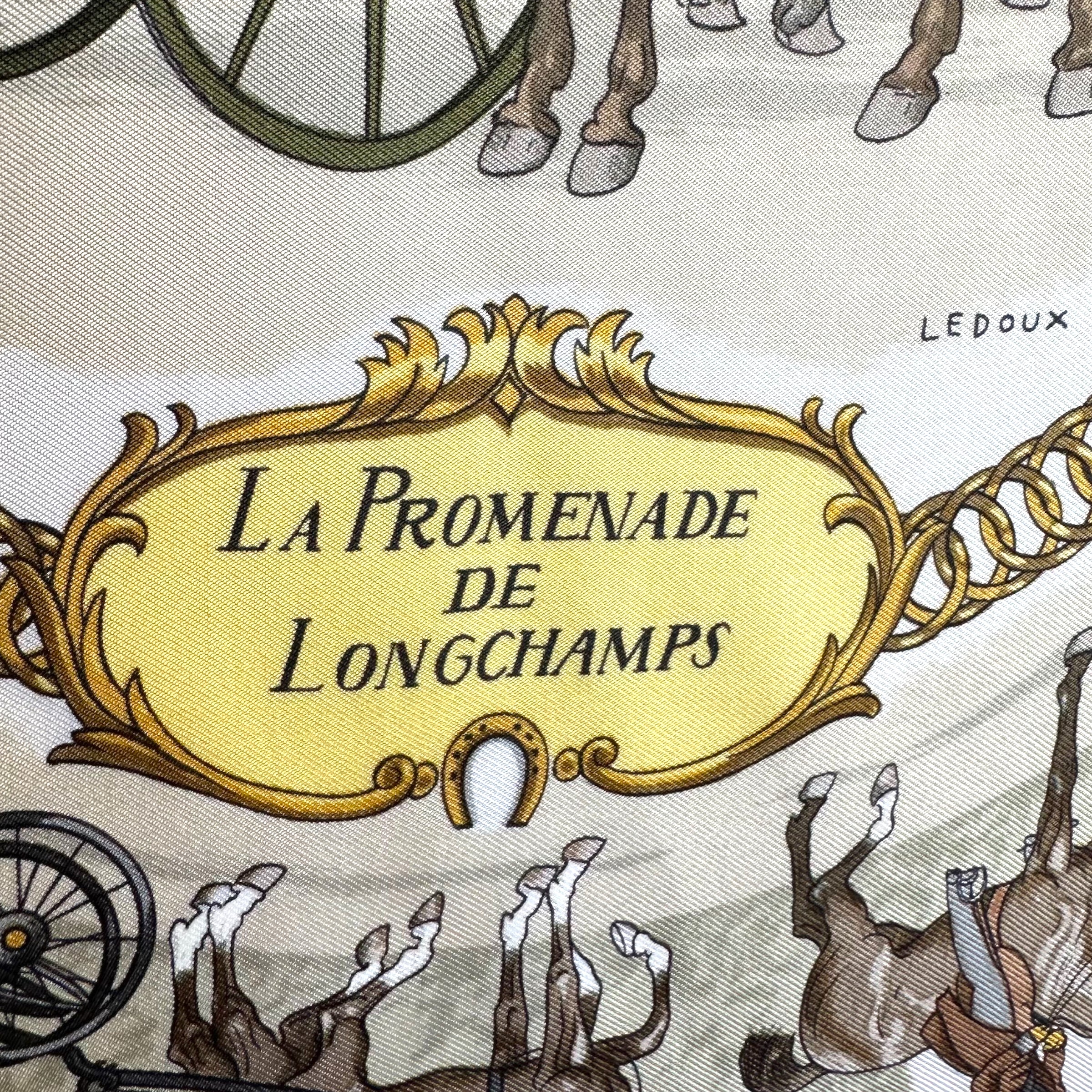 The Longchamp Promenade - HERMES SCARF 90 CM