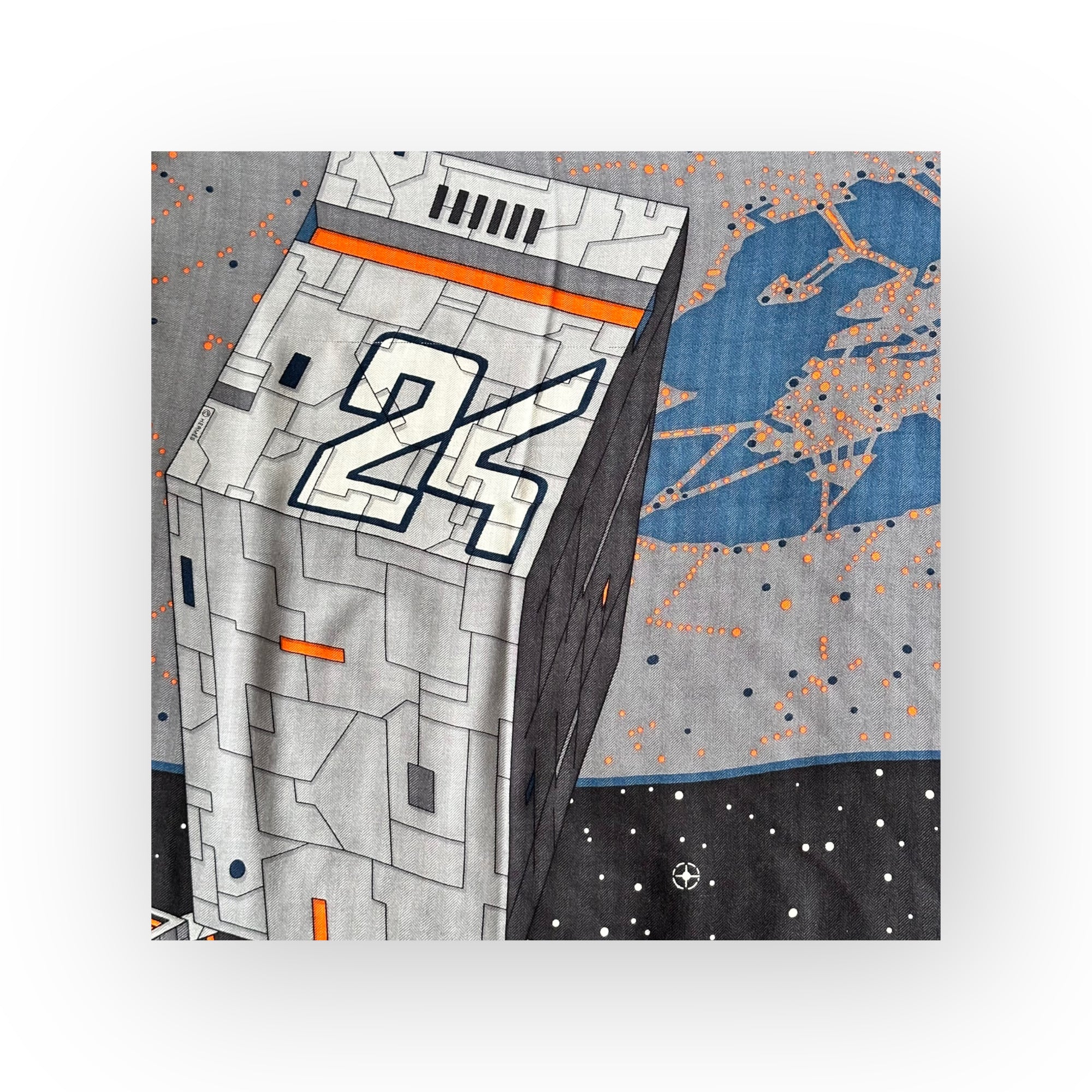 Hermès Odyssey - HERMES SCARF 100 CM - CASHMERE & SILK