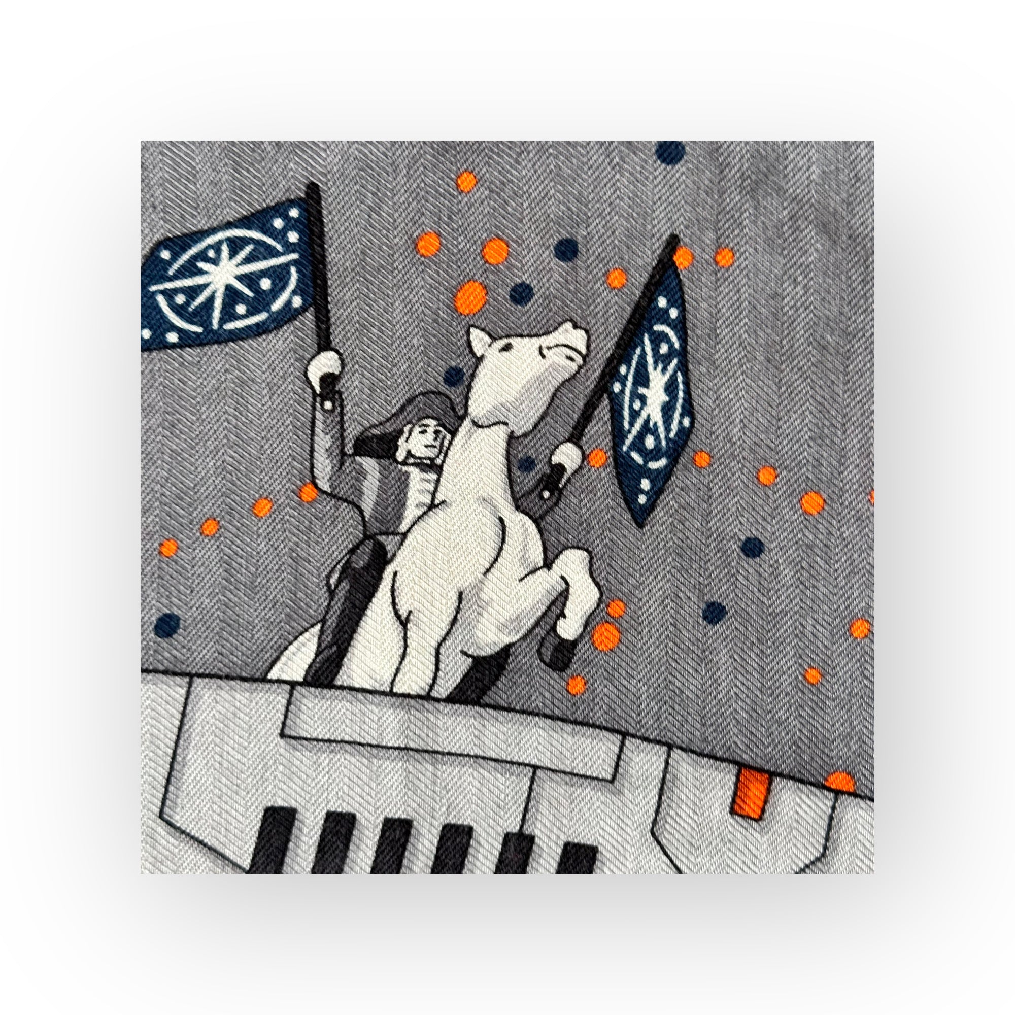 Hermès Odyssey - HERMES SCARF 100 CM - CASHMERE & SILK