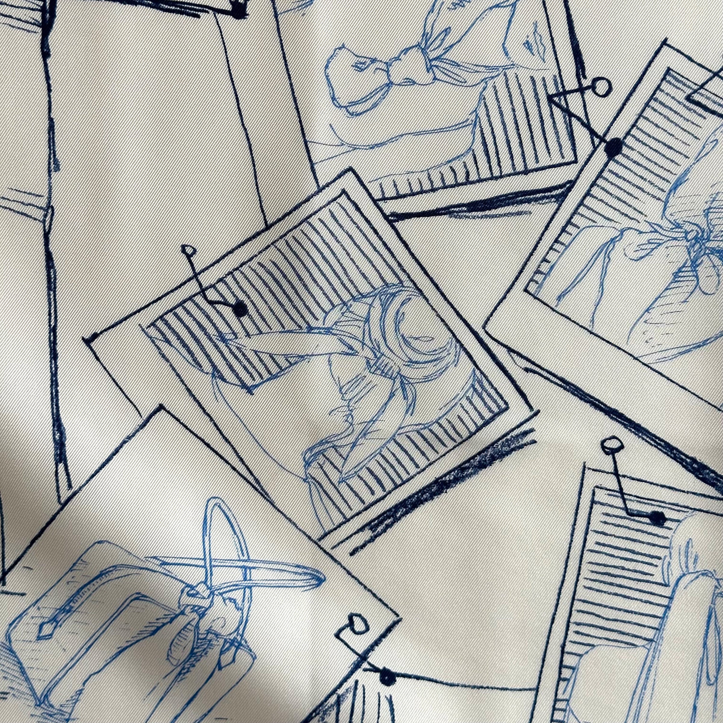 Instructions on the art of tying and wearing your Hermès scarf-Hermes scarf