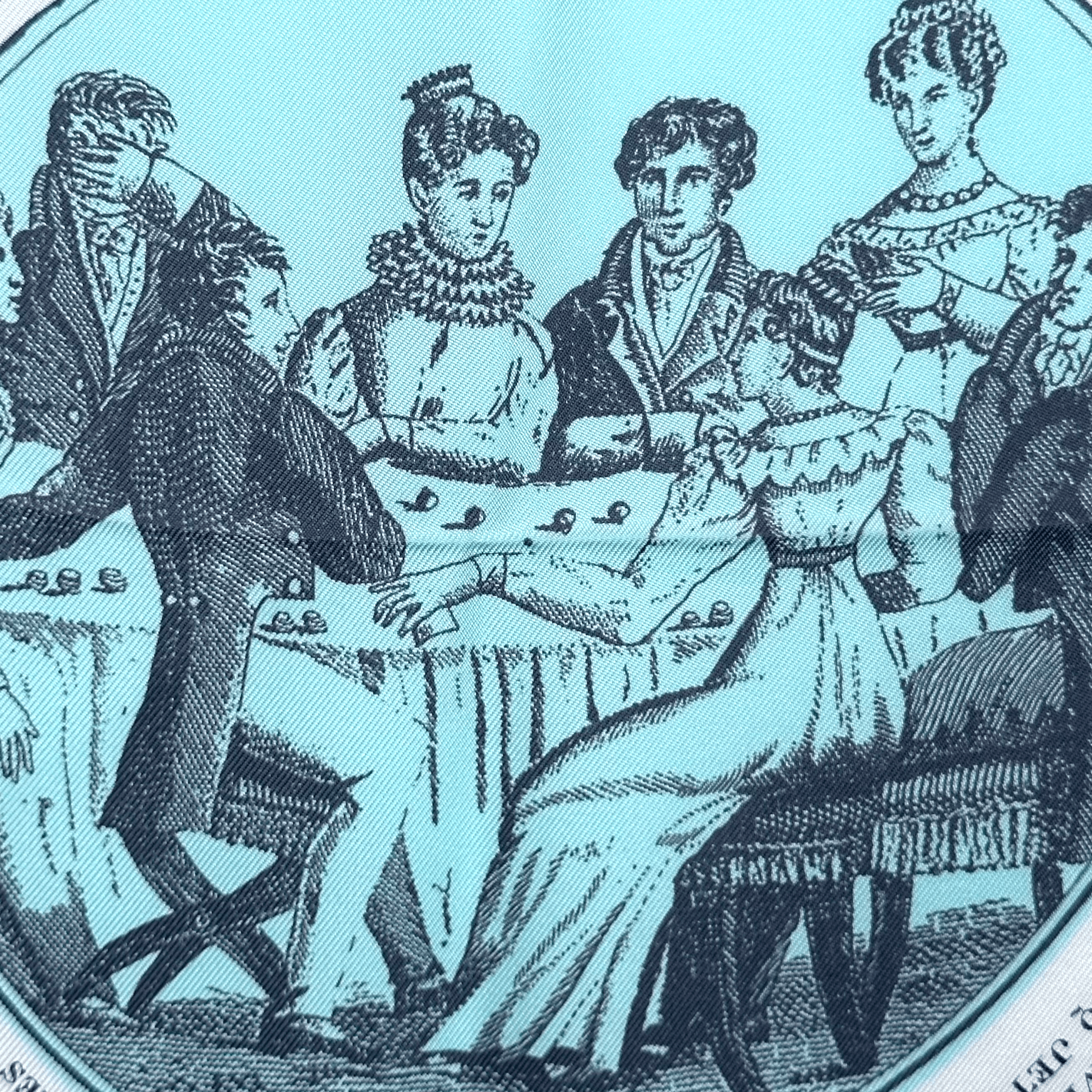 jeu-des-onibus-et-dames-blanches-foulard-hermes-detail