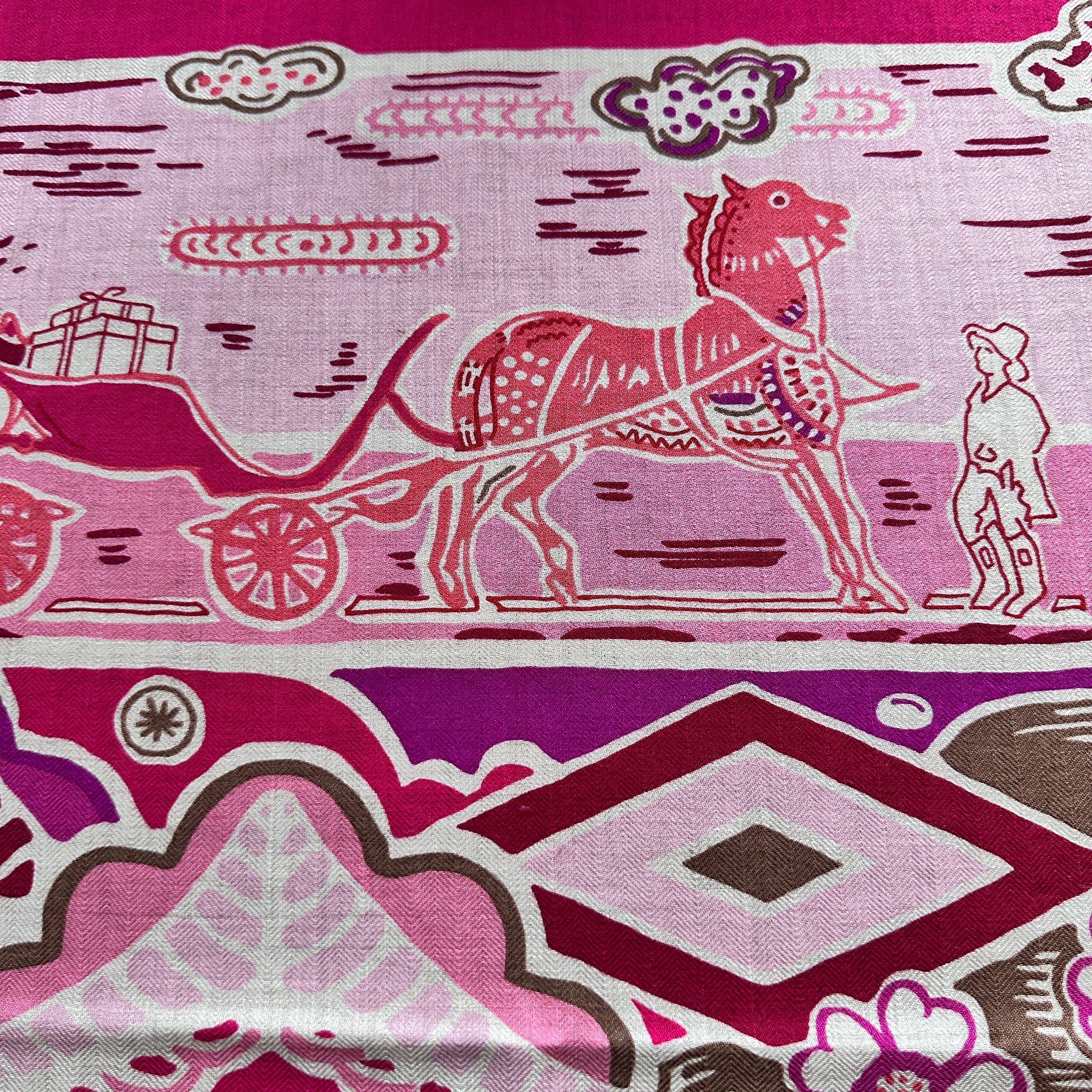 Motif calèche Hermès traditionnel et par Natsuno Hidaka