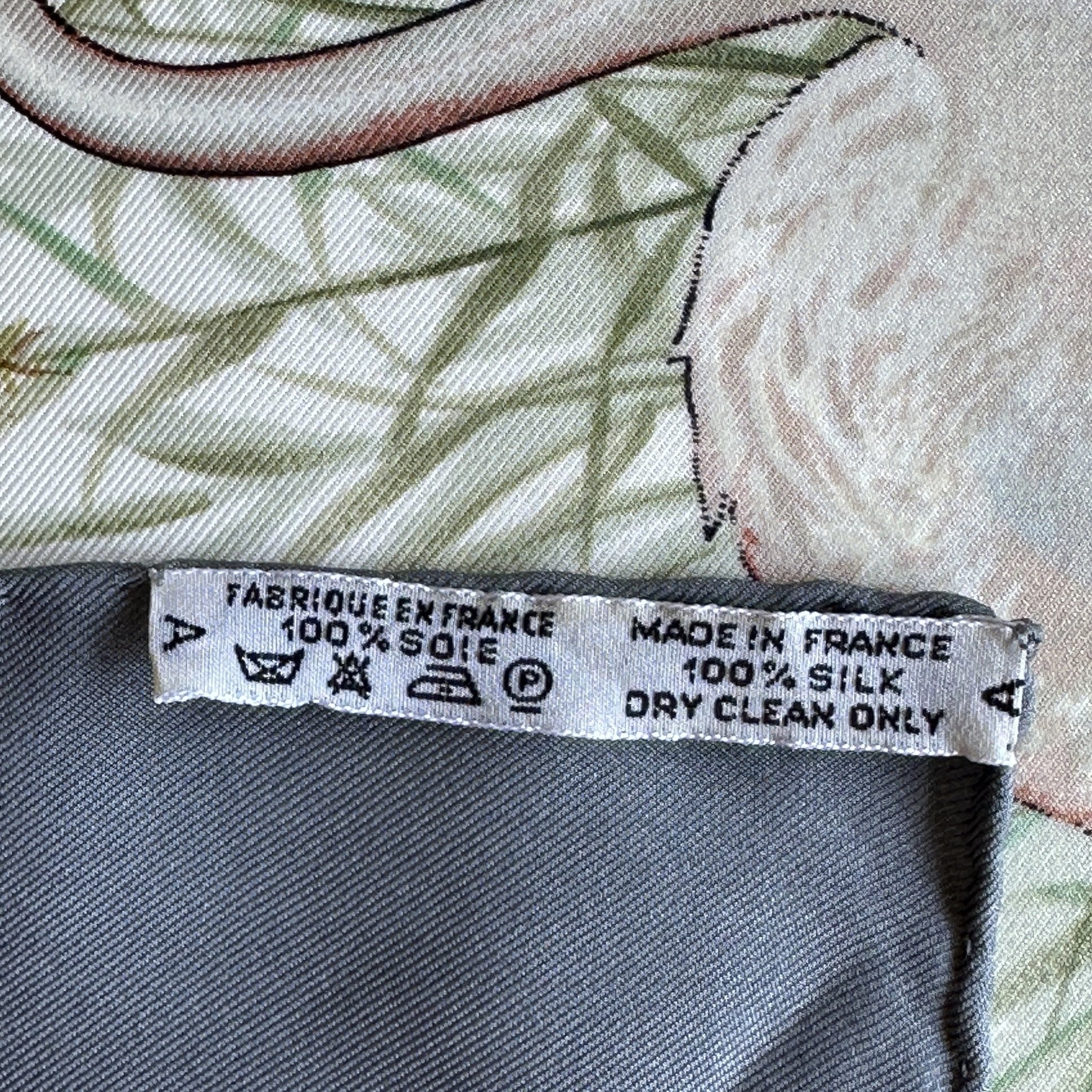 Stop in the Camargue - HERMES SCARF 90 CM