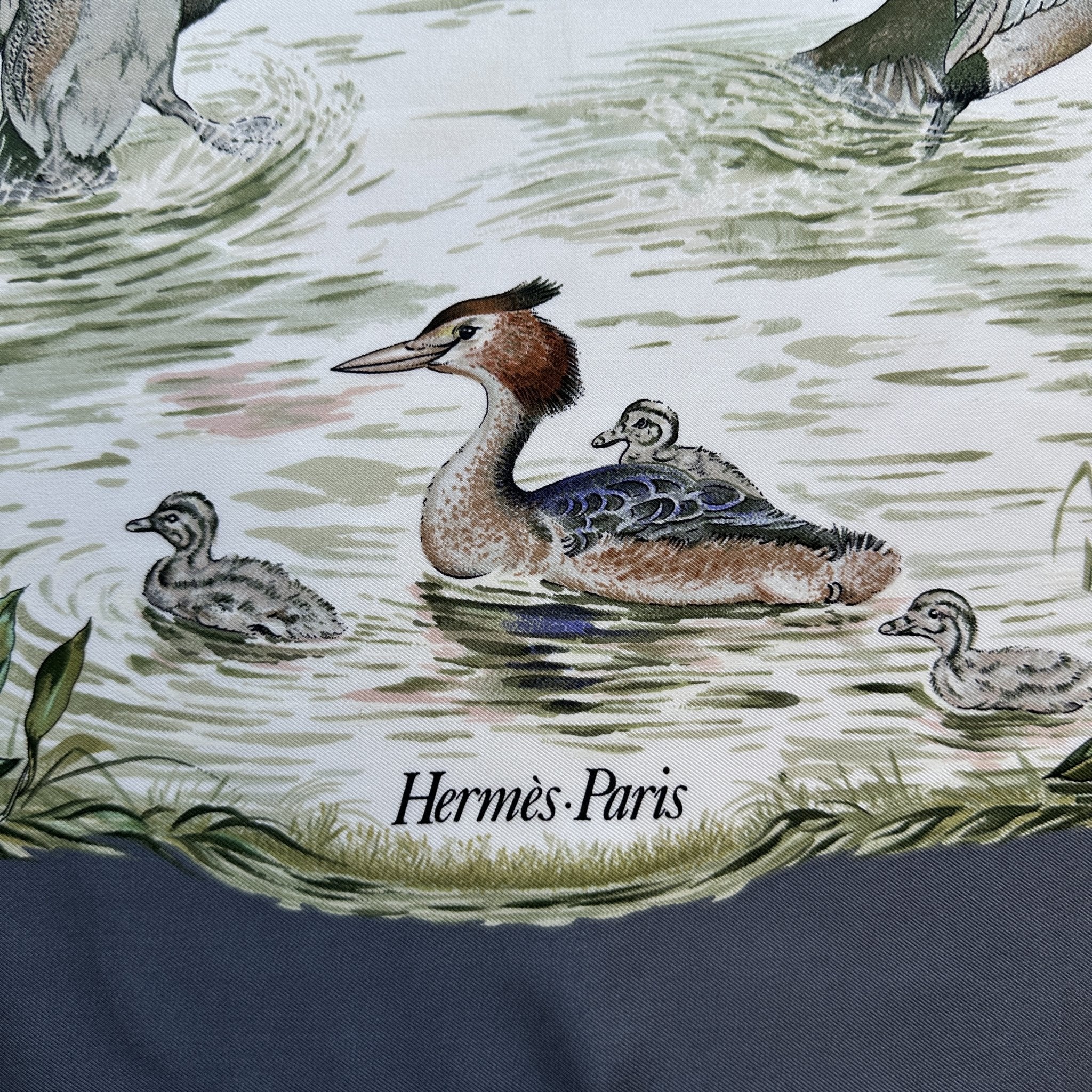 Stop in the Camargue - HERMES SCARF 90 CM