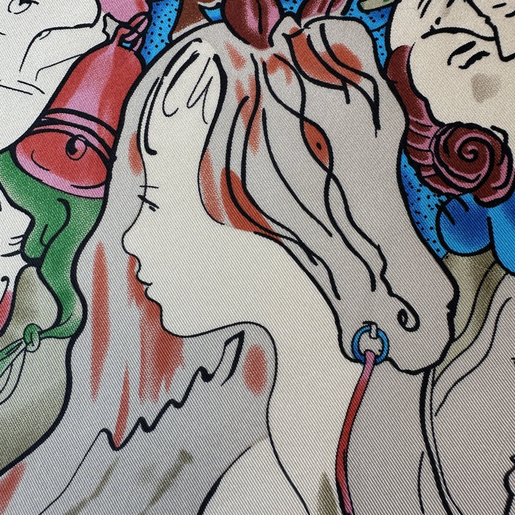 Metamorphoses of Hermes - HERMES SCARF 90 CM