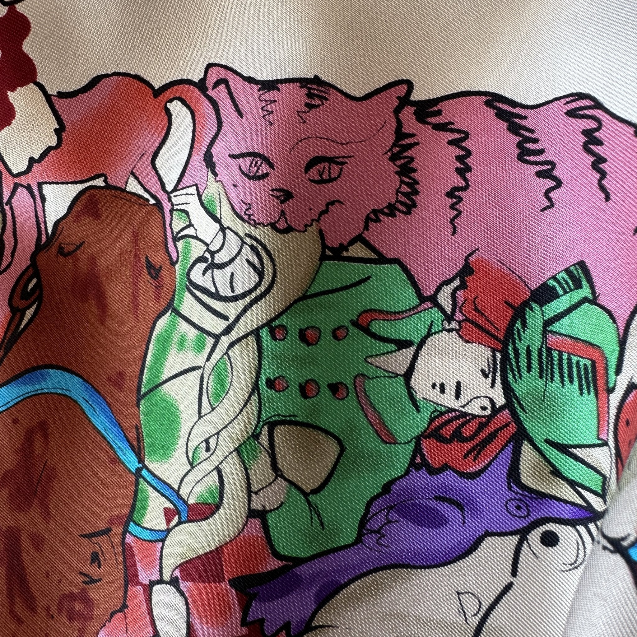 Métamorphoses d'Hermès - FOULARD HERMES 90 CM