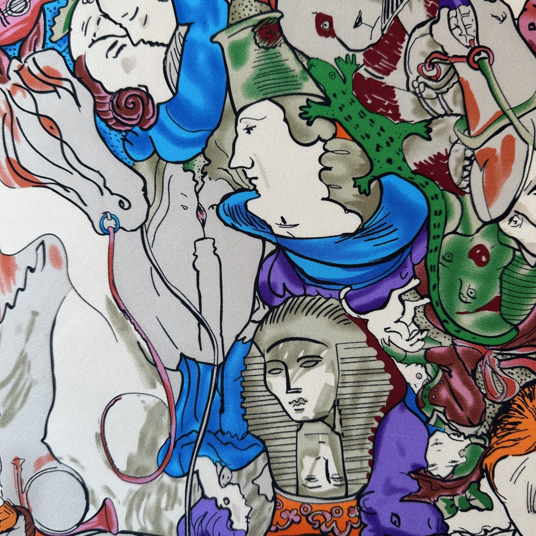 Métamorphoses d'Hermès - FOULARD HERMES 90 CM