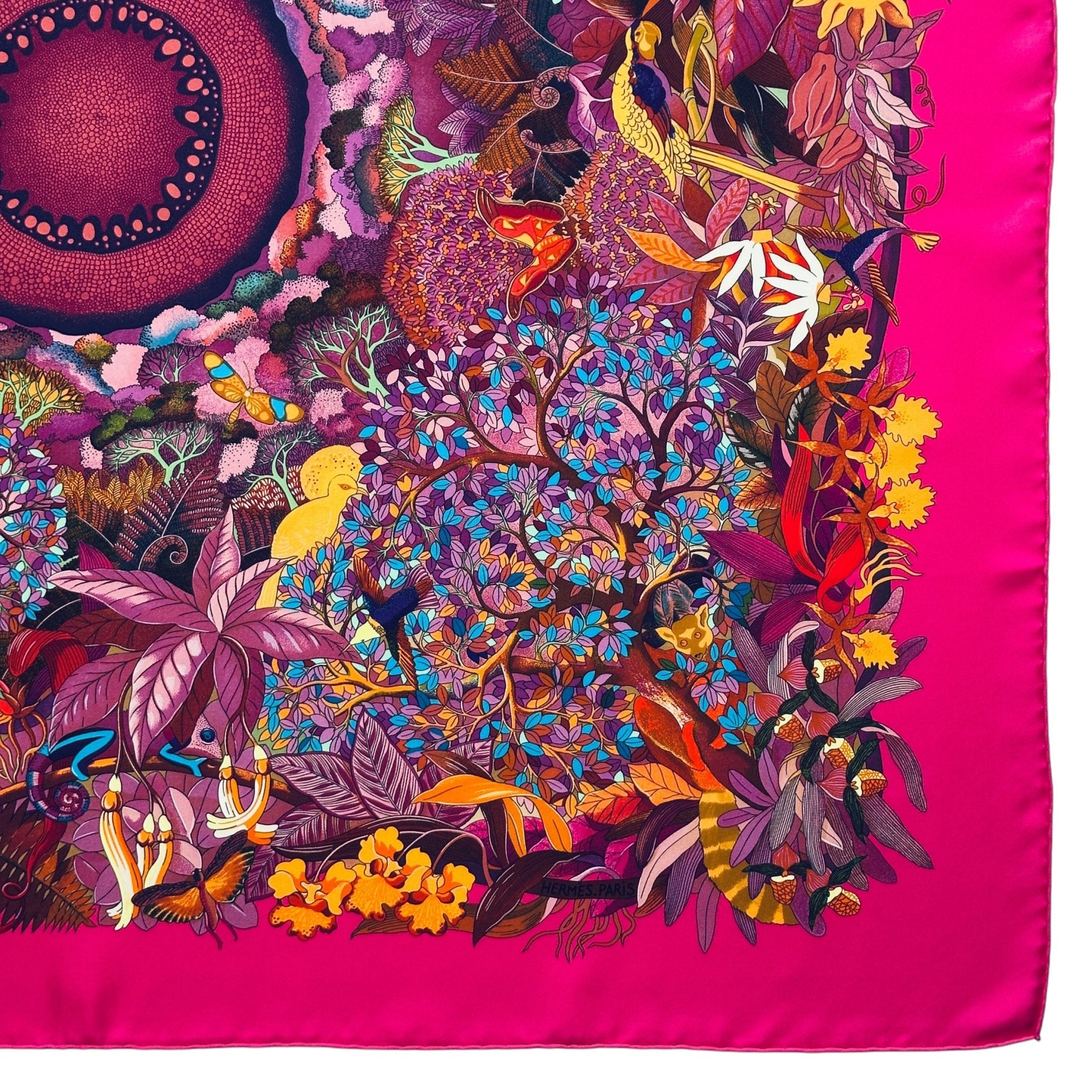 Au coeur de la vie - FOULARDHERMES 90 CM