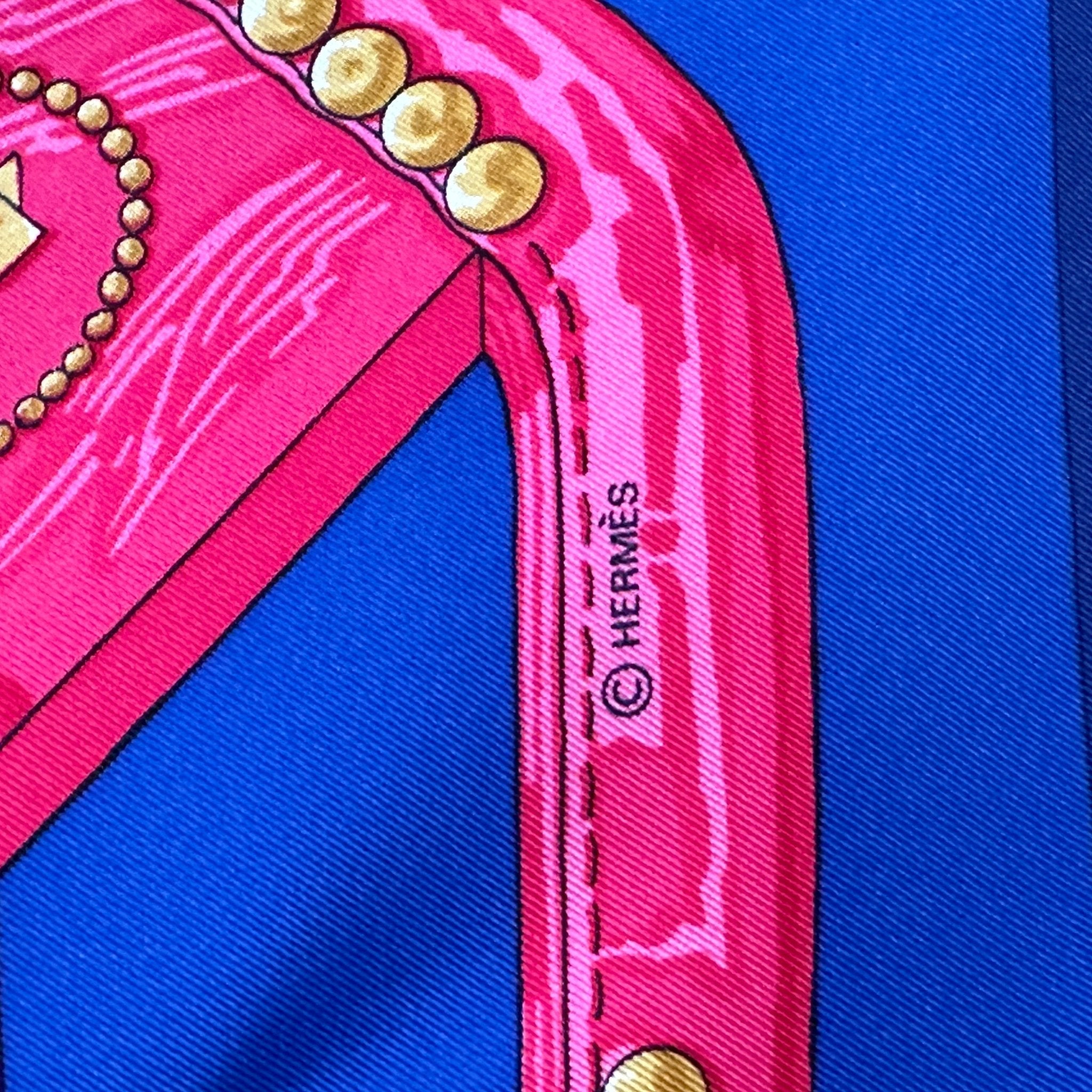 Aux champs - FOULARD HERMES 90 CM - Carré Society