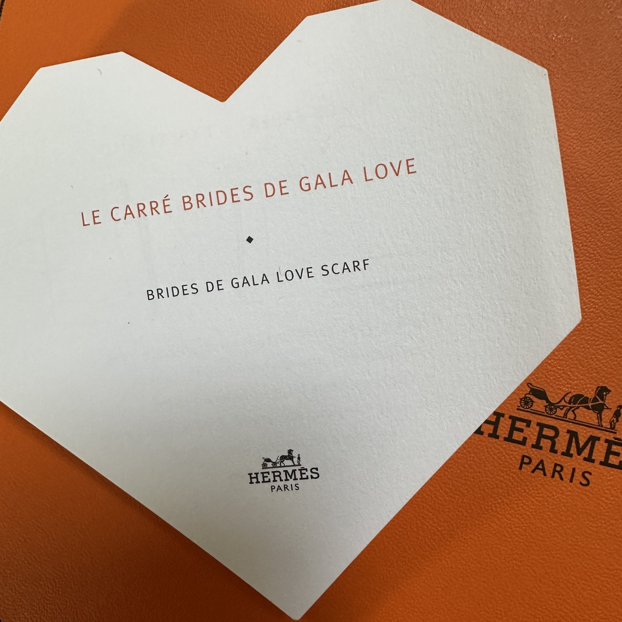 brides de gala love scarf