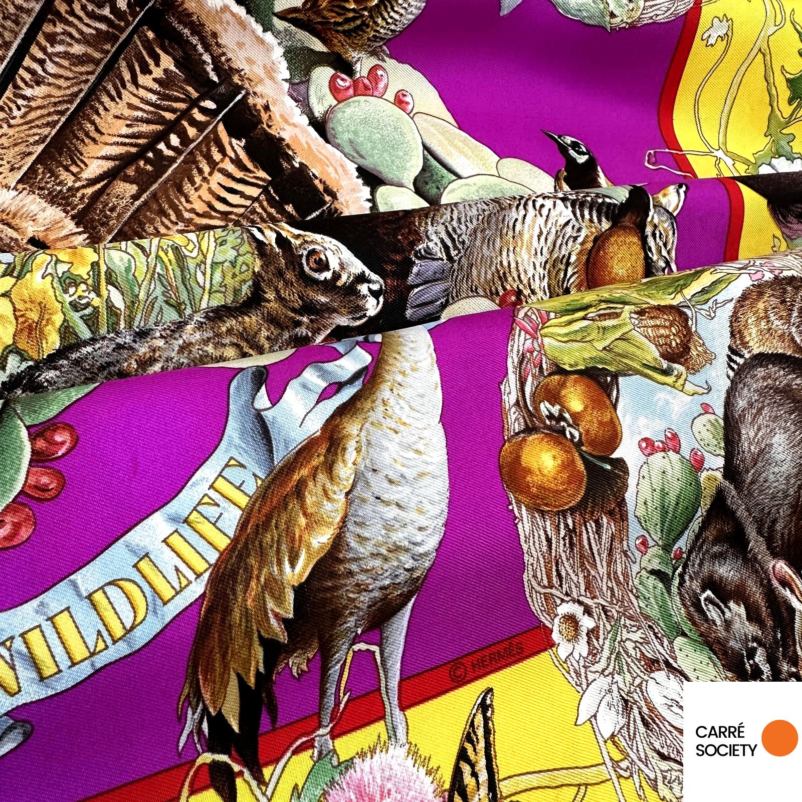 zoom sur le logo de copyright Hermès