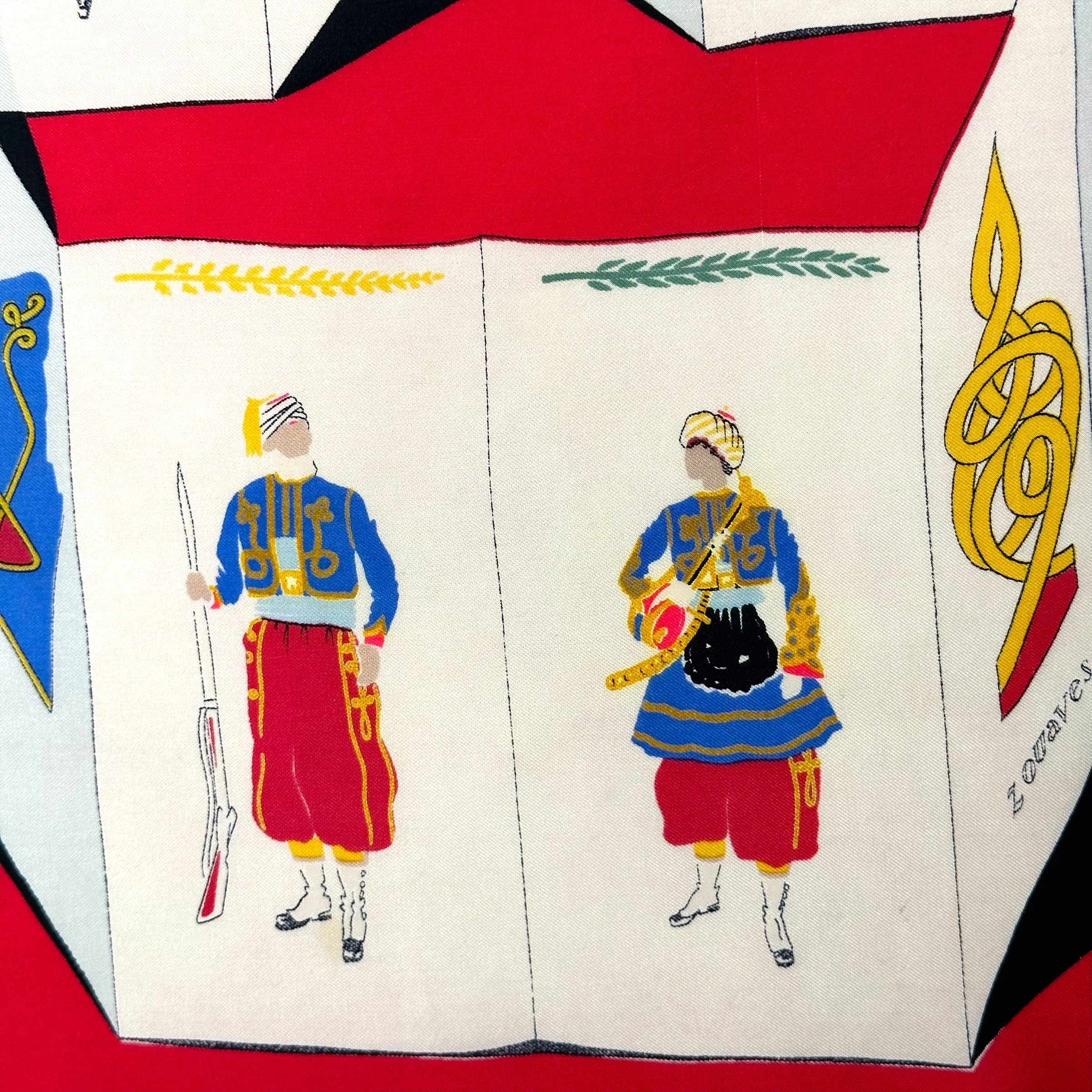 Les Cantinières en 1860 - FOULARD HERMES - 1953