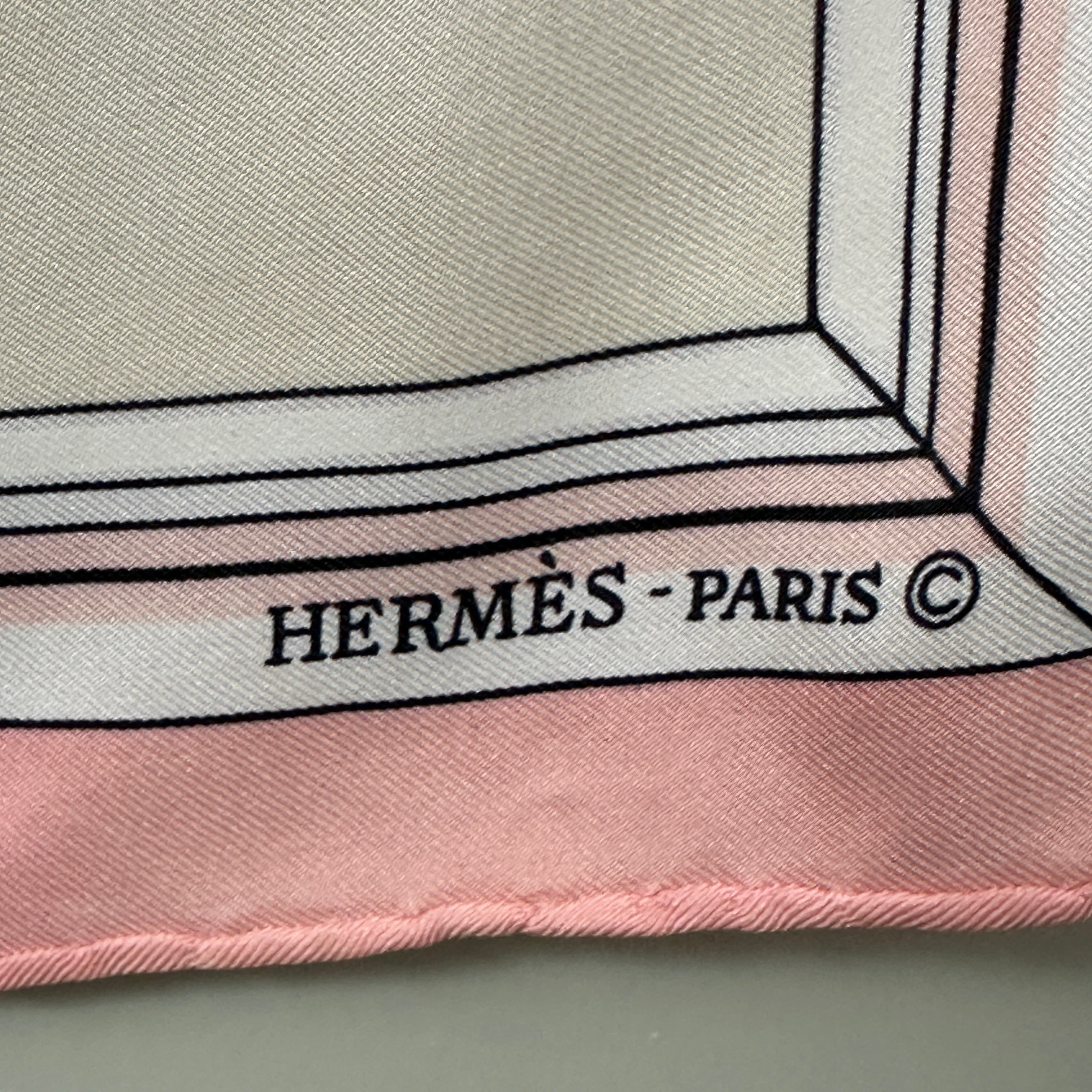 Quai aux fleurs - FOULARD HERMES 90 CM