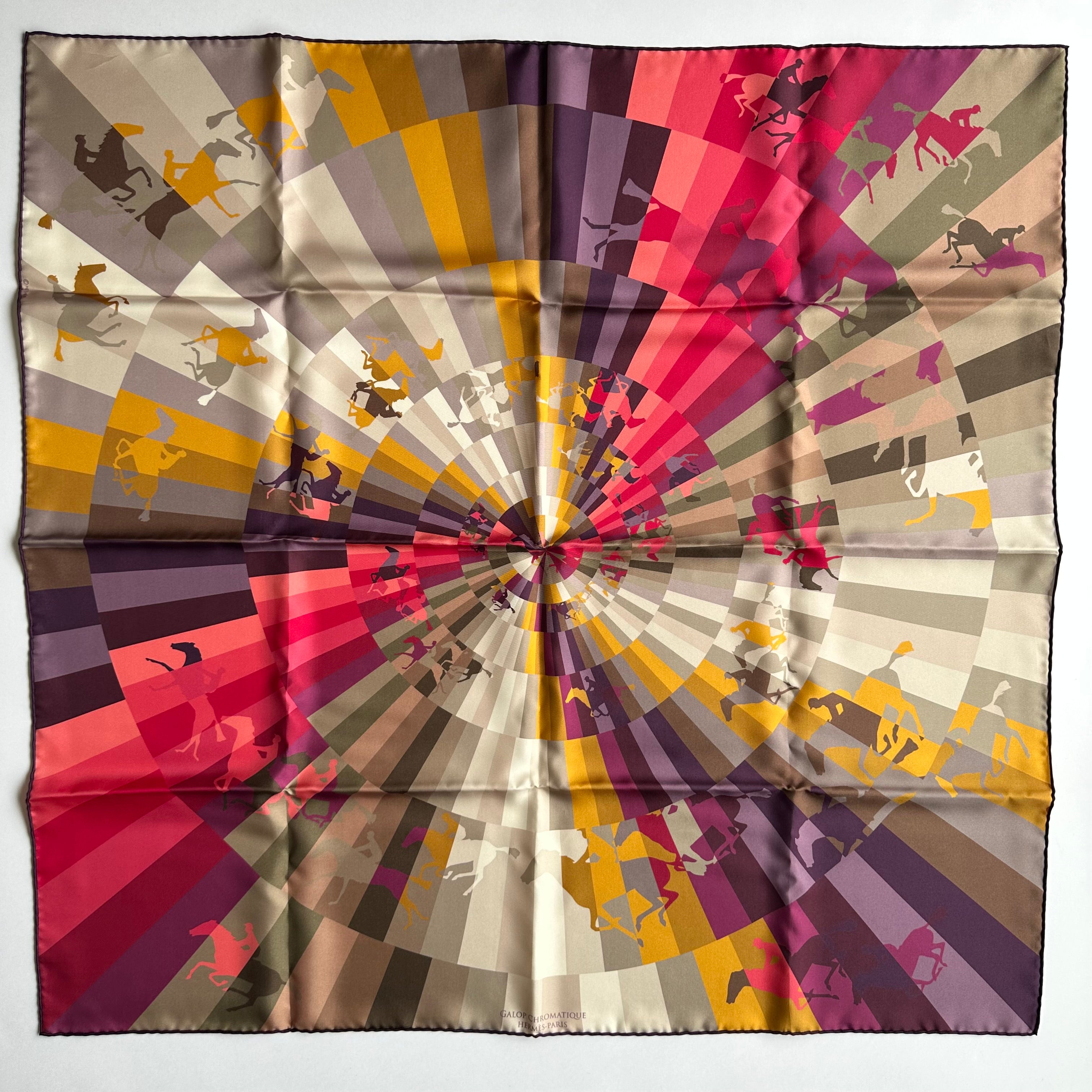 CHROMATIC GALOP SQUARE HERMES 90