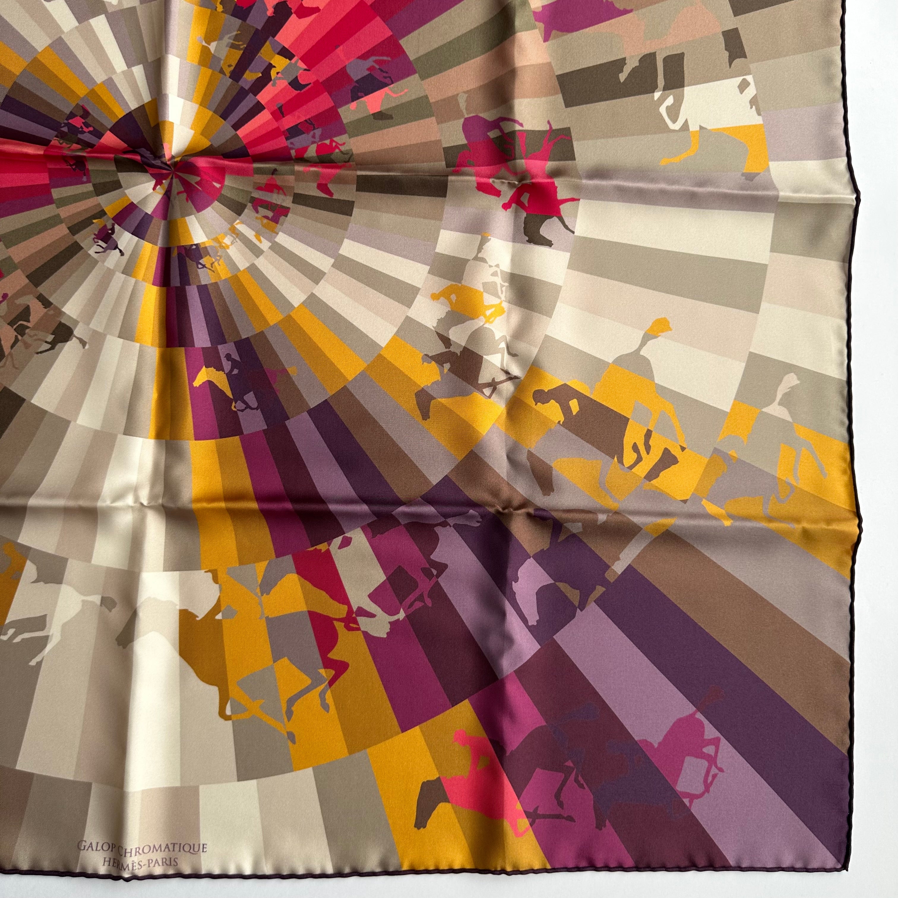 CHROMATIC GALOP SQUARE HERMES 90