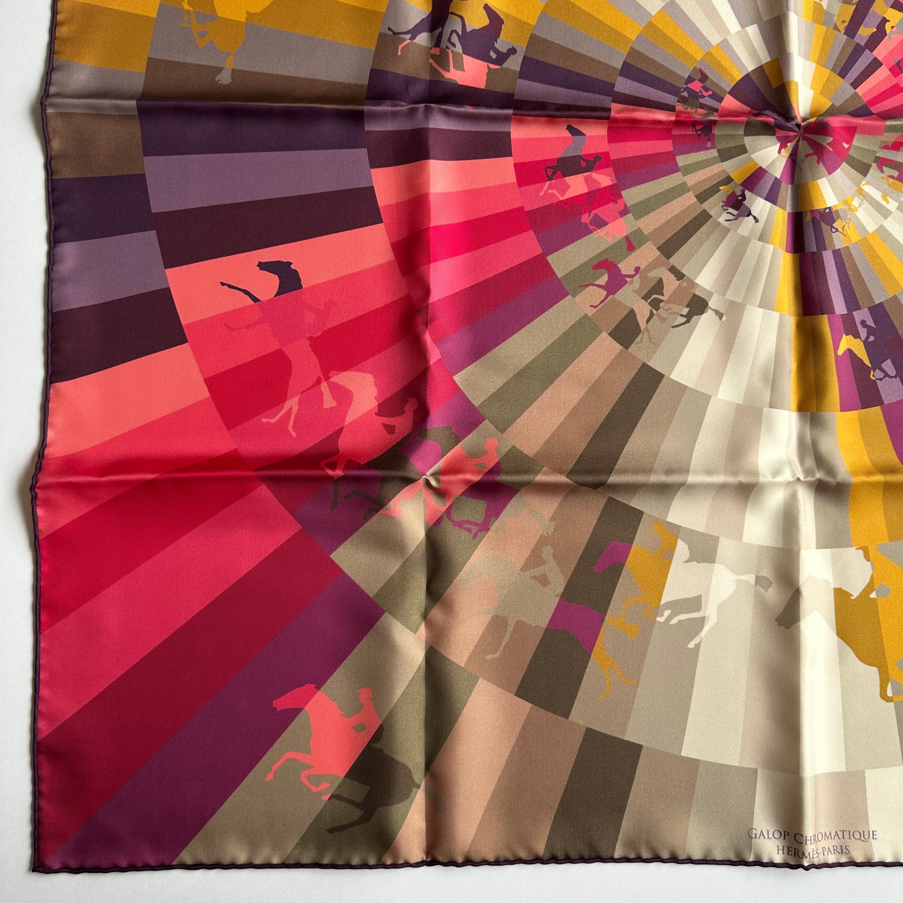 CHROMATIC GALOP SQUARE HERMES 90