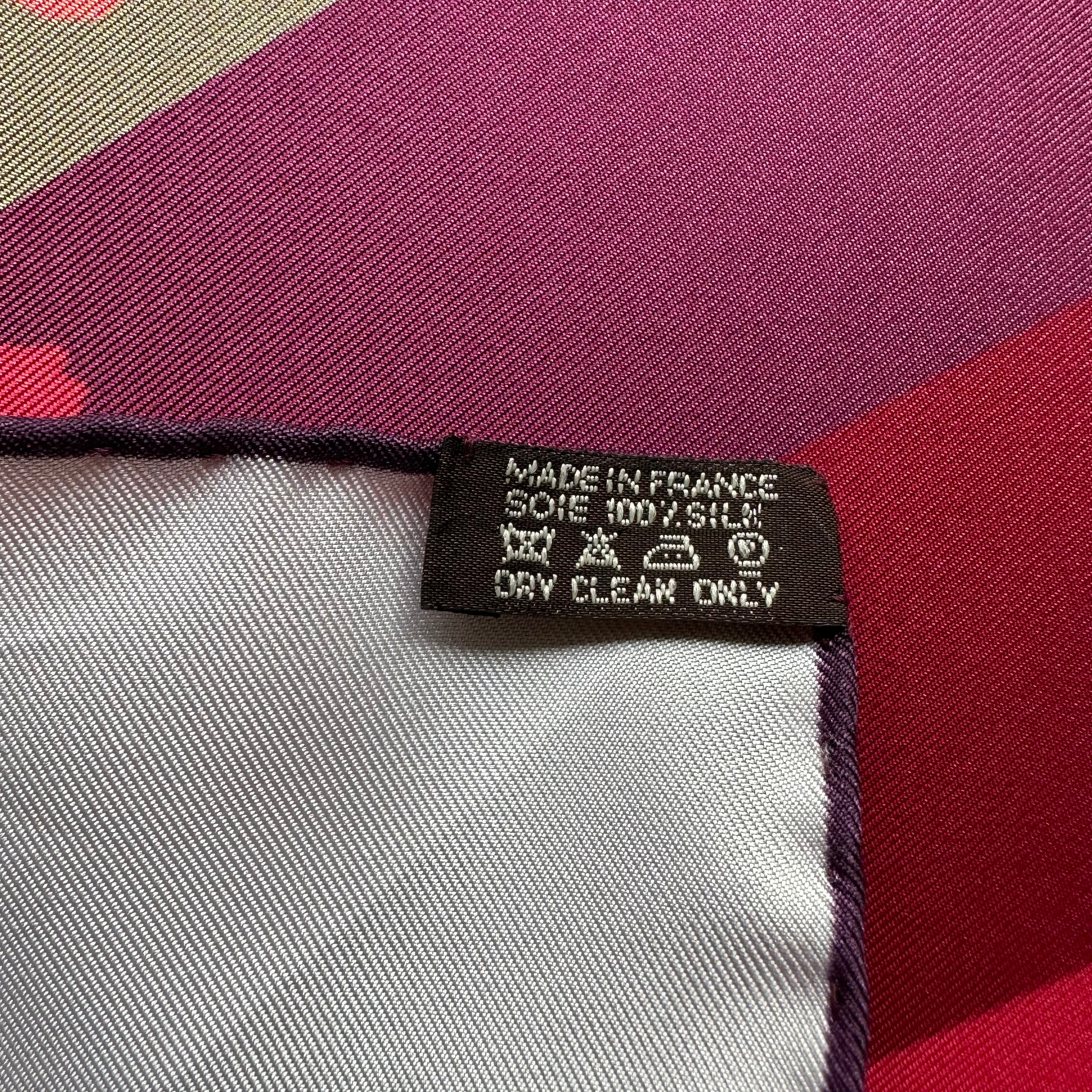 Chromatic Gallop - HERMES SCARF 90 CM