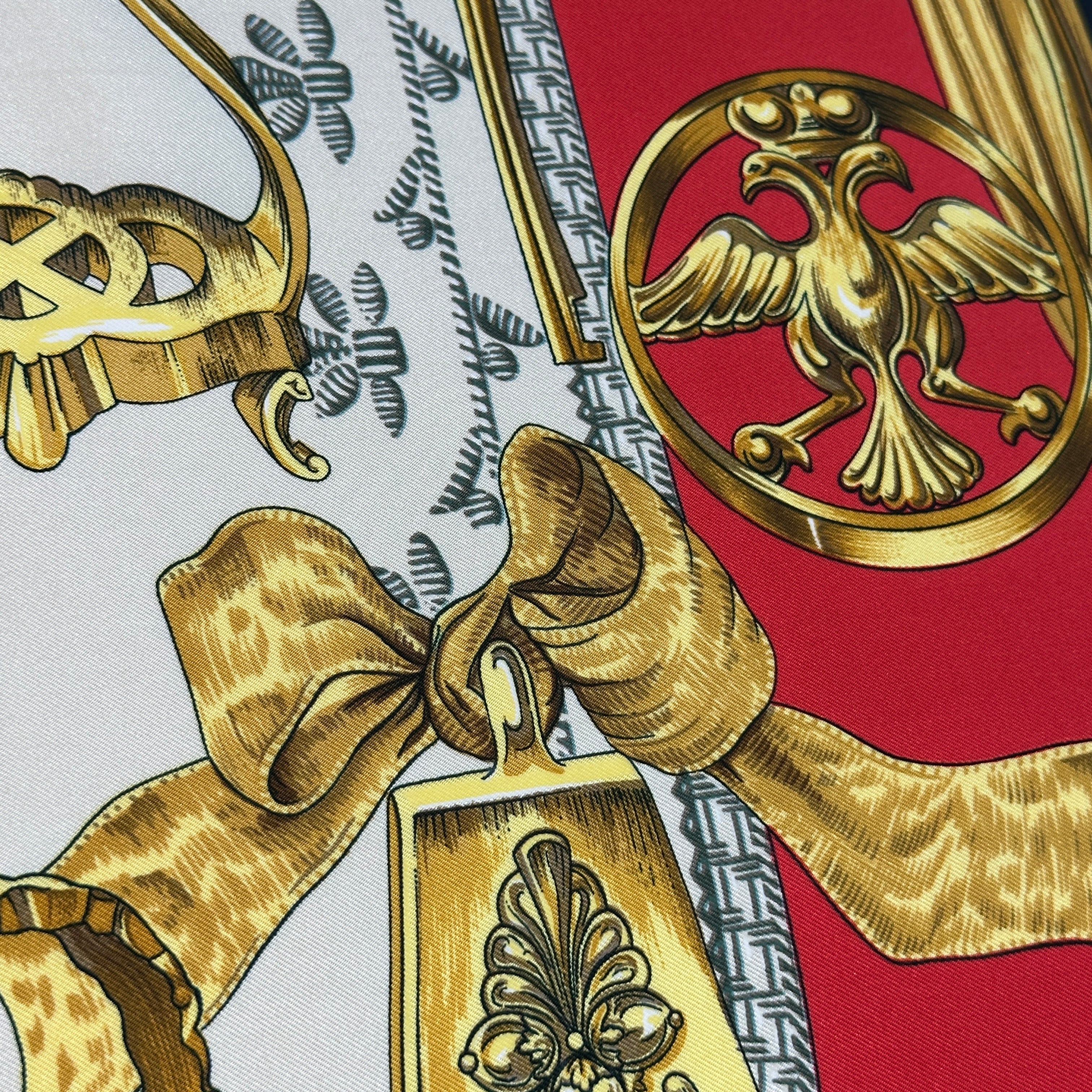 Carré Hermès – Étriers – Édition 1990 - Françoise de la Perrière