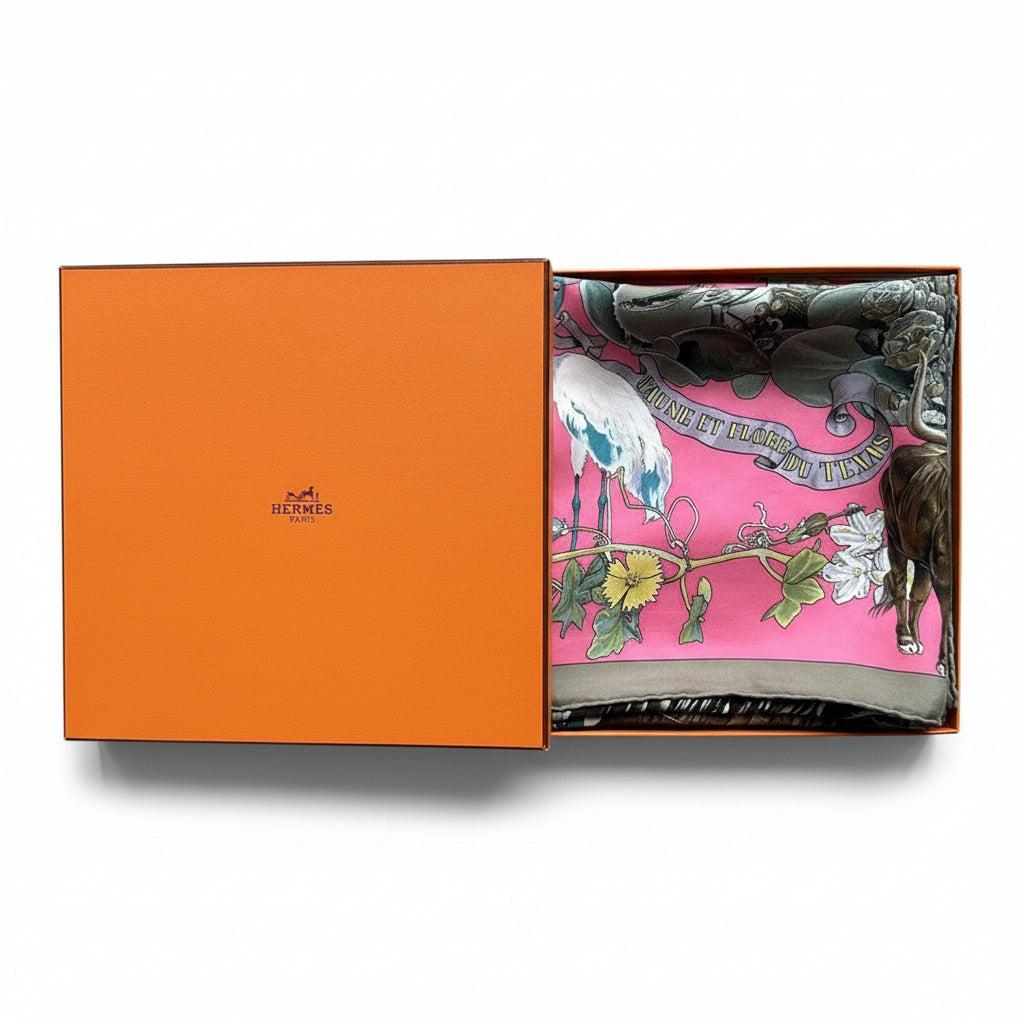 Texas Fauna and Flora - Hermès Collector's Scarf
